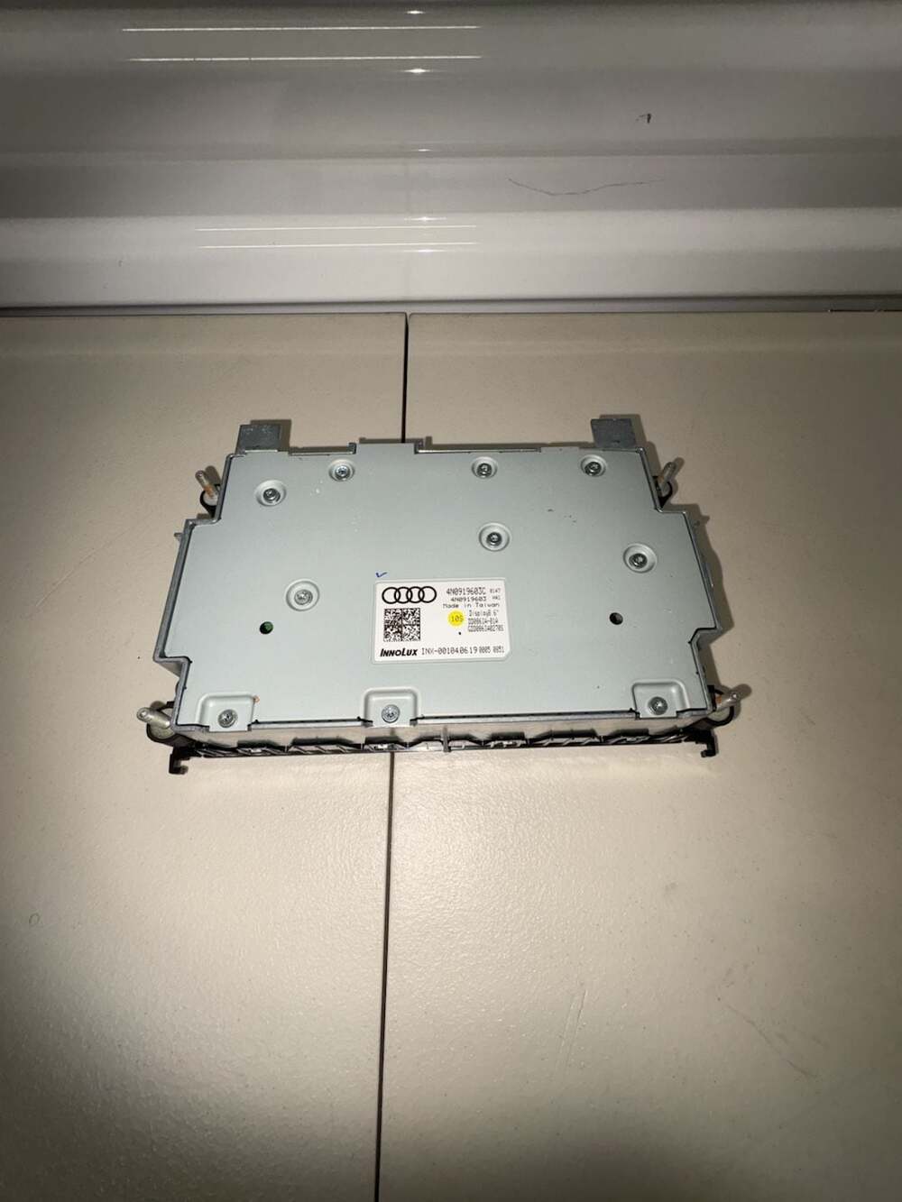 Audi Front Center Dash HVAC Climate Control Display Screen 4N0919603C